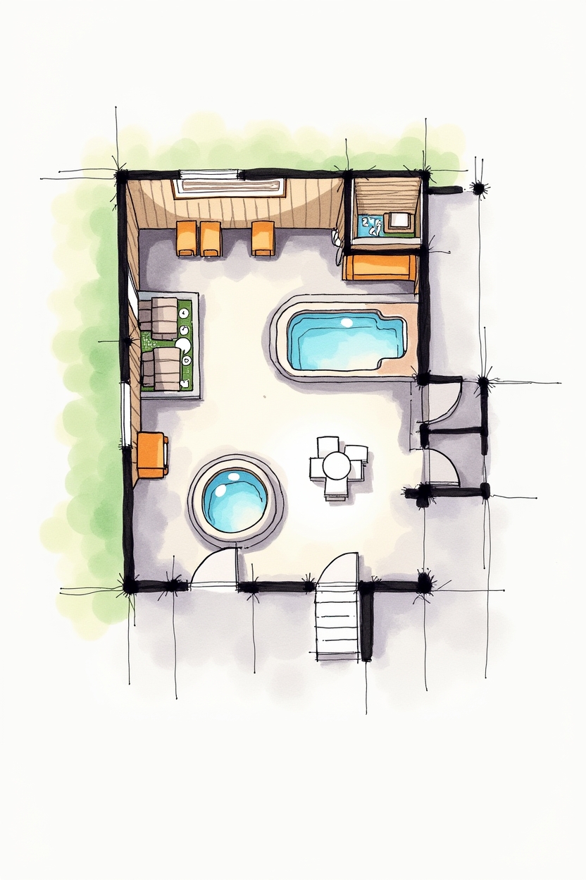 Flux_Dev_Handdrawn_floor_plan_sketches_of_SPA__Wellness_areas__7 Flux_Dev_Handdrawn_floor_plan_sketches_of_SPA__Wellness_areas__7