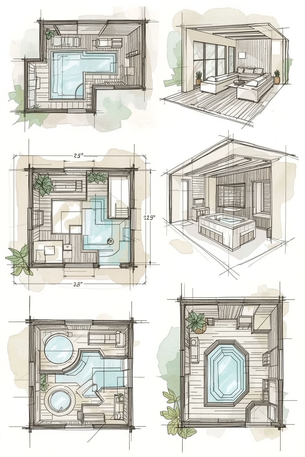 Lucid_Realism_Handdrawn_floor_plan_sketches_of_SPA__Wellness_a_7 Lucid_Realism_Handdrawn_floor_plan_sketches_of_SPA__Wellness_a_7